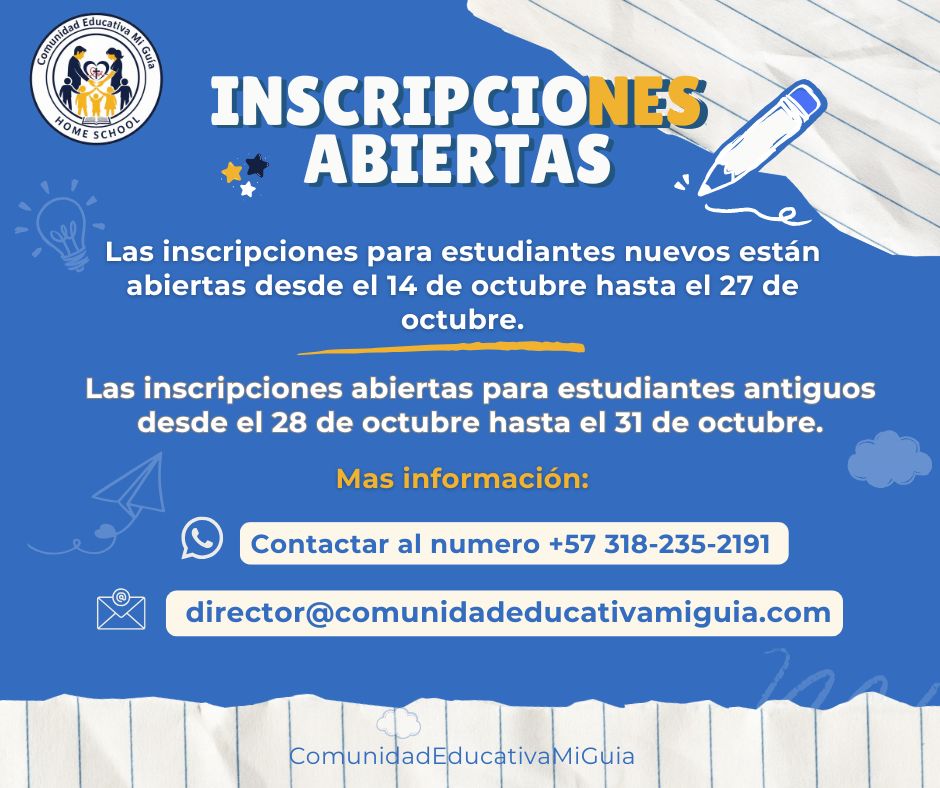 Anuncio de Admisiones