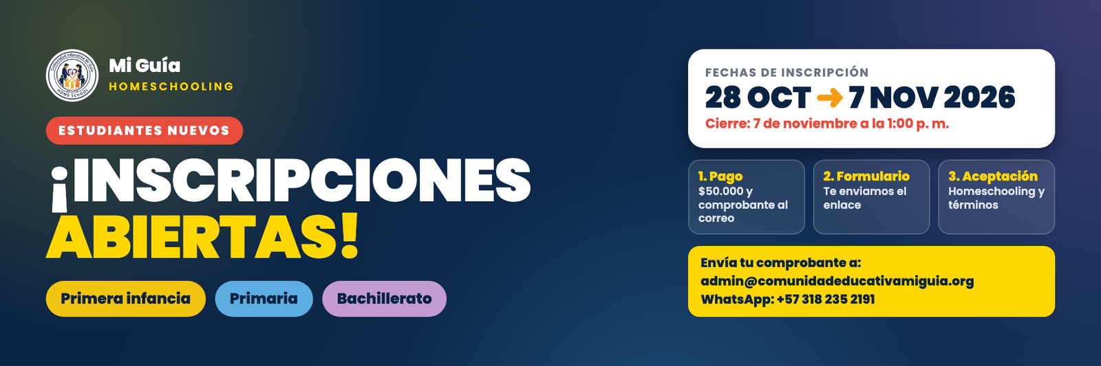Eventos especiales - Comunidad Mi Guía